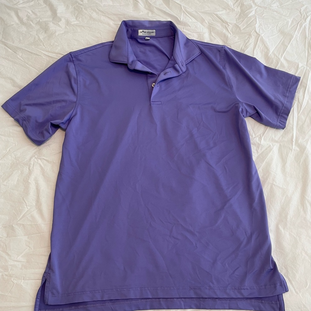 Peter Millar Purple Men’s Golf Polo - Never Worn